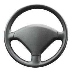 Steering wheel isolated on a white background